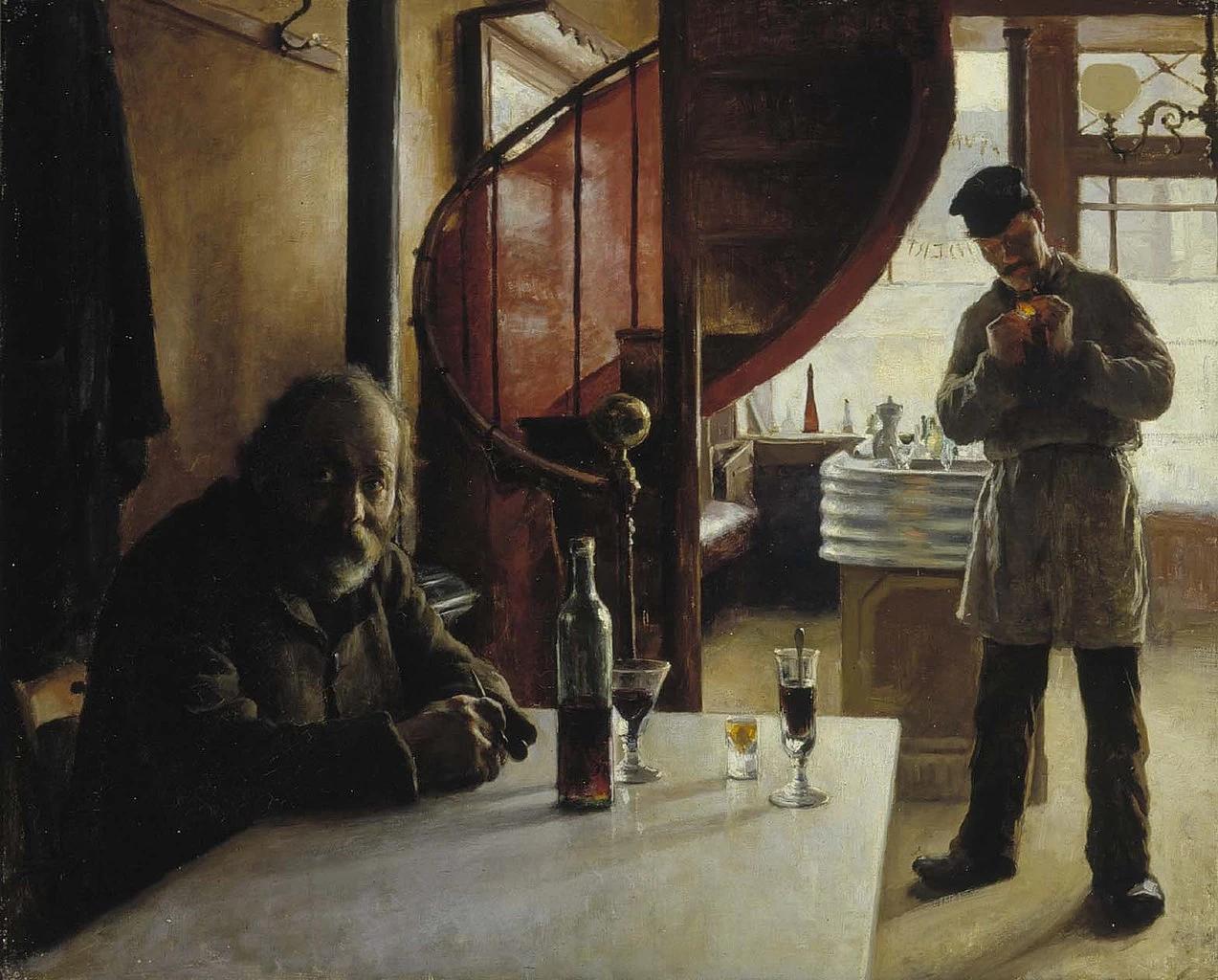 Eero Järnefelt - Bar francese, Ateneum, Kluuvi, Helsinki